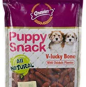 Gnawlers Chicken V-Lucky Bone Dogs Treat, 270 g For Cheap