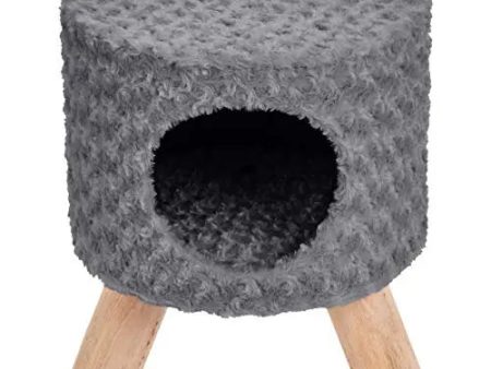 adidog Cat Condo Ottoman, Dark Grey Online