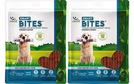 Natural Remedies Smart Bites, Chicken Flavour, 75 GMS (Pack of 2 Treats) Hot on Sale