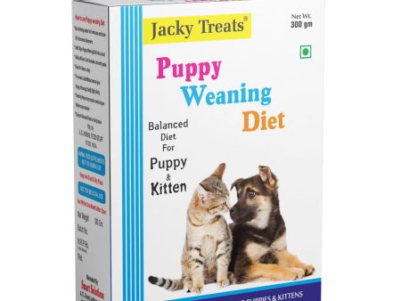 Puppy Cerelac Puppy Weaning Diet By Jacky Treats 300g Hot on Sale