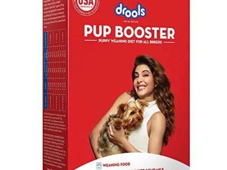 Drools Pup Booster - Puppy Weaning Diet for All Breeds, 300 Gram Sale