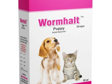 Wormhalt deworming 20ml syrup for pups and kittens by adidog Supply