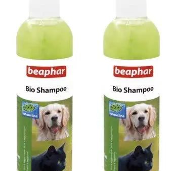 Beaphar Bio Shampoo for Dogs & Cats from 12 Weeks Old, 250 ml (Pack of 2 - Total 500 ml) Hot on Sale