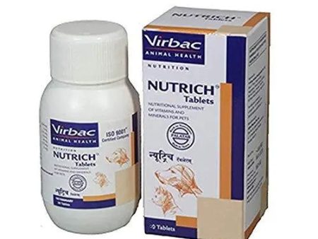 Virbac Nutrich  60 Pc Tablets Online