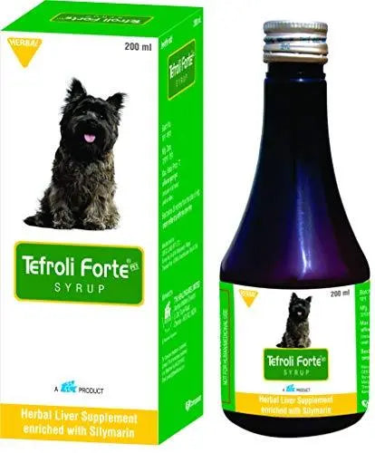 TTK Tefroli Forte Syrup Herbal Liver Supplement for Dogs - 200ml Online Sale