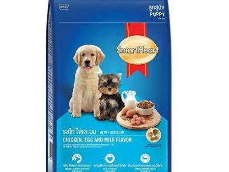 Smart Heart Puppy Dog Food Dry Chicken Egg and Milk, 3 kg Online Sale