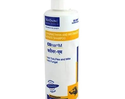 Virbac Clinar-M Anti Tick Shampoo for Dog- 200 ml Online