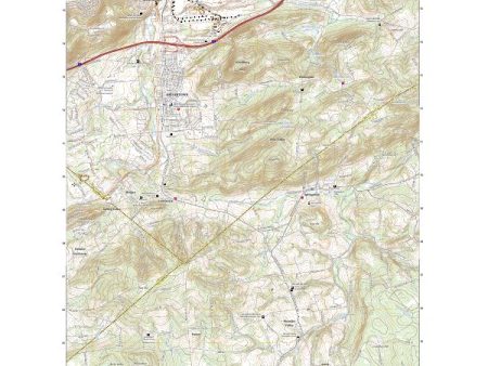 US Topo 7.5-minute map for Hellertown PA Sale