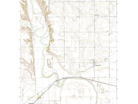 USGS US Topo 7.5-minute map for Mission Hill SD 2021 For Discount