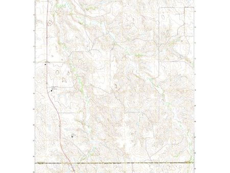 USGS US Topo 7.5-minute map for Mission NW SD 2021 Online now