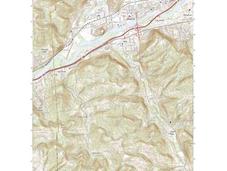 US Topo 7.5-minute map for Endicott NY Sale