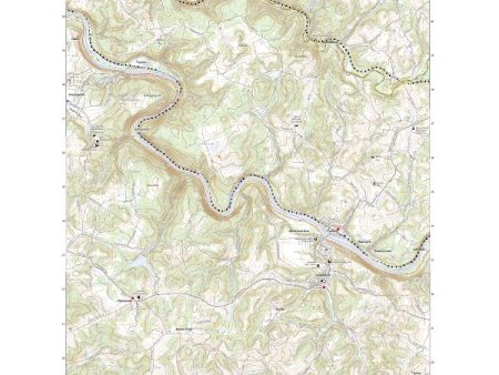 US Topo 7.5-minute map for Dawson PA For Cheap