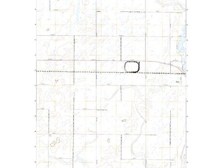 USGS US Topo 7.5-minute map for Mina SD 2021 Online