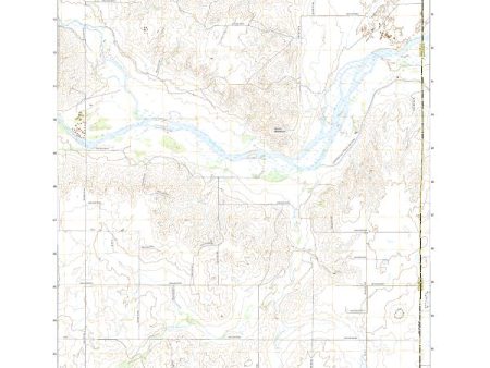 US Topo 7.5-minute map for Gate NE OK Discount