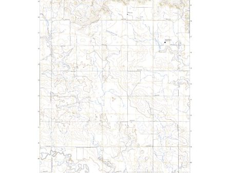 US Topo 7.5-minute map for New Hradec North ND Cheap