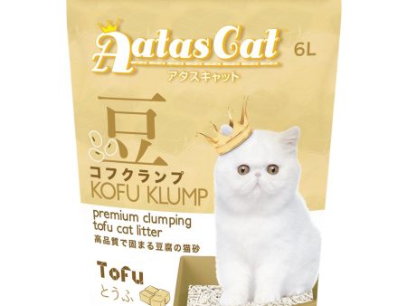 6 FOR $42: Aatas Cat Kofu Klump Tofu Cat Litter (Tofu) 6L For Cheap