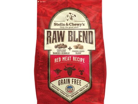 15% OFF: Stella & Chewy’s Raw Blend Red Meat Kibble With Freeze-Dried Raw Grain-Free Dry Dog Food Online Sale