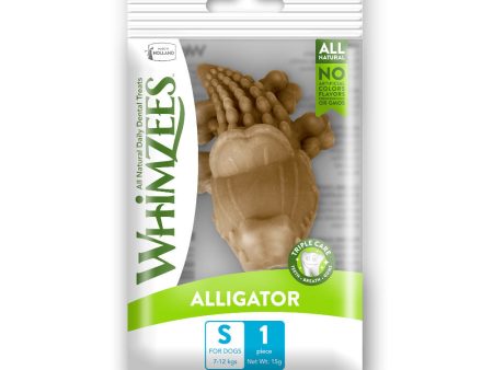 Whimzees Alligator Small Natural Dental Dog Treat Trial Pack 1ct For Discount