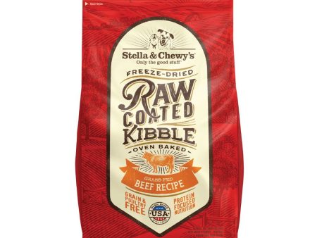 15% OFF: Stella & Chewy’s Freeze-Dried Raw Coated Kibble Grass-Fed Beef Grain-Free Dry Dog Food on Sale