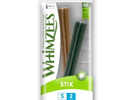 Whimzees Stix Small Natural Dental Dog Treats Trial Pack 2ct Supply