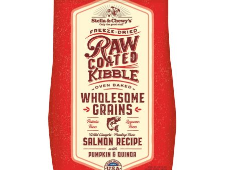15% OFF: Stella & Chewy’s Freeze-Dried Raw Coated Kibble Wholesome Grains Salmon With Pumpkin & Quinoa Dry Dog Food on Sale