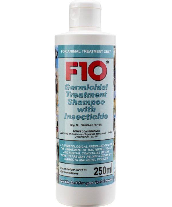 F10 Germicidal Treatment Shampoo with Insecticide 250ml Sale