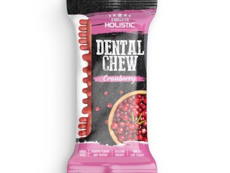 12 FOR $12: Absolute Holistic Cranberry Grain-Free Dental Dog Chew Treat 25g Online now